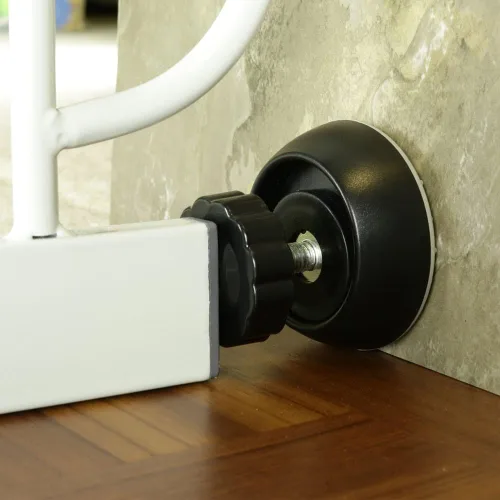Miniatura 6 de vmaisi Protector de pared para puerta de bebé, protege las paredes y puertas de las puertas de mascotas y perros, puerta montada a presión