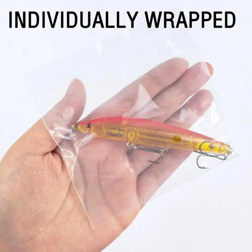 Miniatura 5 de Señuelos de pesca, señuelo grande y duro Minnow VIB con gancho de agudos Life-Like Swimbait Fishing Bait Popper Crankbait Vibe Sinking Señuelo