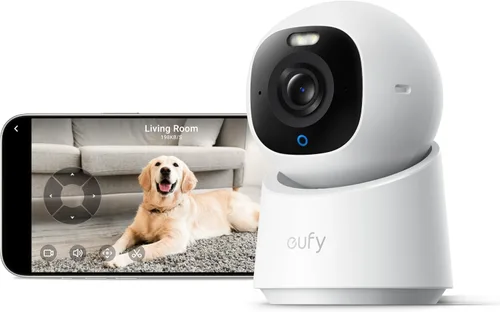 Miniatura 9 de eufy Indoor Cam E30 Kit de 2 Cámaras, Última Generación, Cámara de Seguridad 4K UHD, Cámara para Mascotas/Perros/Bebé con Aplicación de Teléfono
