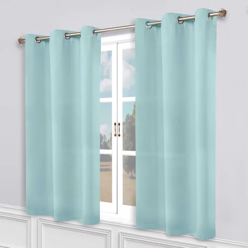Miniatura 224 de Superior Cortinas Opacas, Oscurecimiento de Habitación, Dormitorio, Cortinas, Cocina, Acentos de Ventana de Sala de Estar, Bloqueo Solar, Térmico