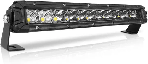 Barra de luz LED, Rigidhorse de una sola fila de barras de luz LED, foco de inundación, haz combinado fuera de carretera