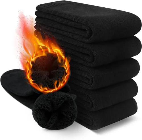 EXCELLENT THERMAL Calcetines de lana merino para hombre, calcetines cálidos suaves de invierno para hombres, calcetines acogedores de senderismo