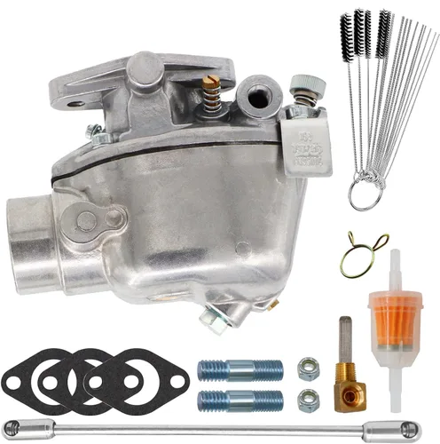 Miniatura 2 de Carburador Tractor Carb Reemplazo Para Ford 8N 9N 2N 1939-1952 Heavy Duty 8N9510C HD TSX241A TSX241B TSX241C Reemplaza Marvel Schebler B3NN9510A