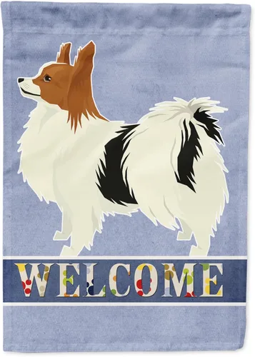Miniatura 41 de Caroline's Treasures CK3704GF Bandera de jardín de bienvenida de Akita Shepherd Black and Tan - Bandera decorativa para patio exterior, patio