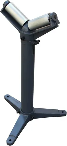 Miniatura 6 de KAKA INDUSTRIAL RV-1100 Soportes y soportes, soporte de tubería con cabezal en V, súper resistente, ajustable, de 24 pulgadas a 43 pulgadas de alto