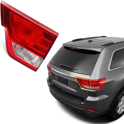 Miniatura 4 de Huray Luz Trasera Interior Derecha Compatible con Jeep Grand Cherokee 2011-2013 Ensamblaje de Lámpara de Luz Trasera del Lado del Pasajero de RH