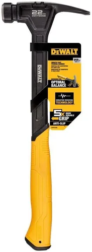 Miniatura 5 de Dewalt Martillo de encuadre liso de 22 onzas