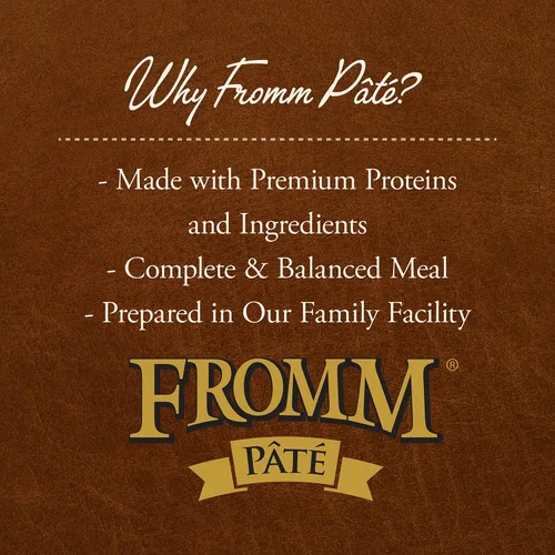 Miniatura 5 de Fromm Comida para perros con paté de cordero - Comida húmeda prémium para perros - Receta de cordero - Caja de 12 latas
