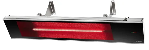 Dimplex - Calentador de patio infrarrojo, resistente a la intemperie, negro, 1800 W - Calentador radiante premium para interiores y exteriores con