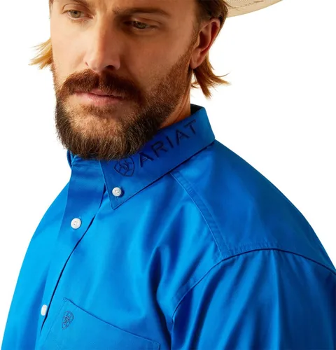 Miniatura 49 de Ariat Camisa de sarga con logotipo del equipo para hombre