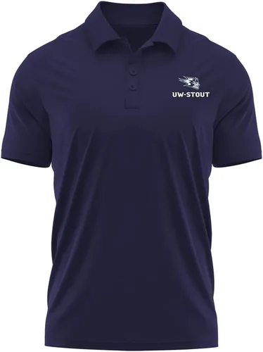 Miniatura 139 de Camisa polo deportiva oficial de la NCAA Collegiate para hombre, colección con logotipo en el pecho izquierdo