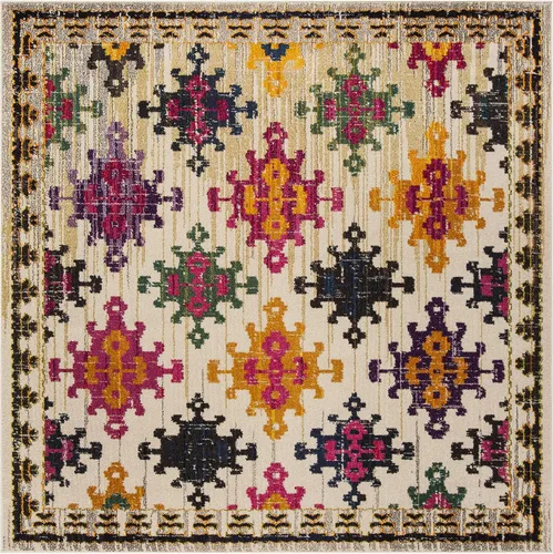 Miniatura 27 de SAFAVIEH Monaco Collection - Alfombra para pasillo, 2.2 x 6 pies, diseño bohemio de enrejado de diamantes, no desprende pelusa y de fácil cuidado