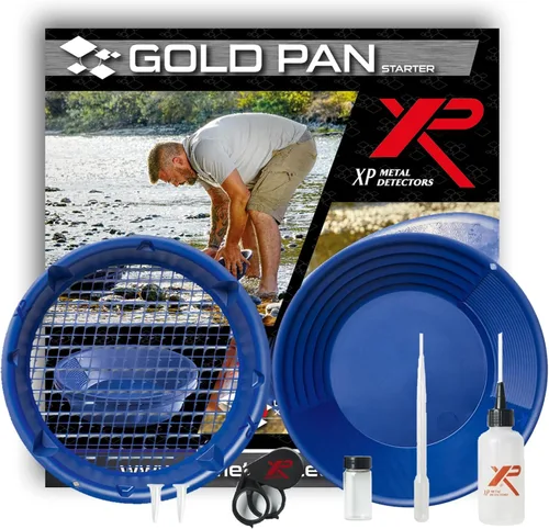 Miniatura 7 de XP METAL DETECTORS Kit de Batea de oro - Batea de plástico único con desfragmentador de materiales, ideal para prospección de oro