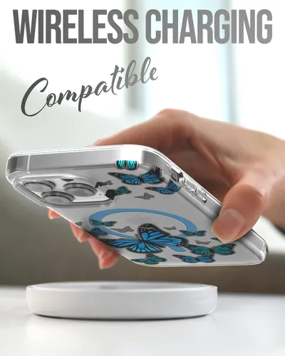 Miniatura 3 de ENCASED Funda magnética diseñada para iPhone 14 PRO con protector de pantalla para mujer, compatible con accesorios MagSafe para teléfono