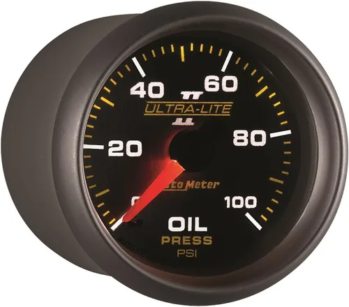 Miniatura 2 de Auto Meter 4921 Ultra-Lite II Manómetro de aceite 2.3125 pulgadas