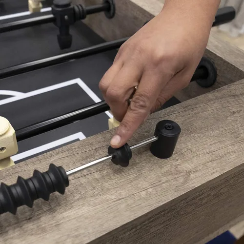 Miniatura 4 de American Legend Foosball Tables - Modern Design - Official Size Playfield - Kirkwood and Manhattan Styles Marrón