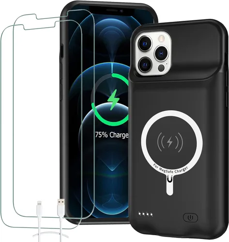Miniatura 8 de Funda de batería para iPhone 6/6s/7/8/SE 2/3ª generación, cargador portátil de 10000 mAh, batería recargable, funda de carga compatible con iPhone