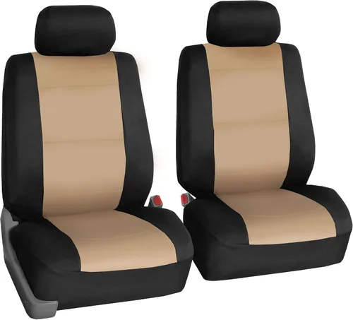 Miniatura 10 de FH Group Juego completo de fundas de neopreno impermeables para asiento de automóvil, de tres filas y 7 plazas, listas para bolsa de aire
