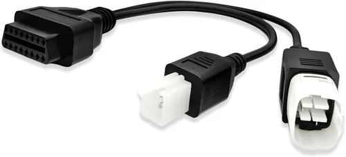 Miniatura 4 de Cable adaptador OBD2 2 en 1, 4 pines 6 pines enchufe OBD cable adaptador de diagnóstico, apto para Suzuki para GSX-R125 for1000R para GSX-S1000F