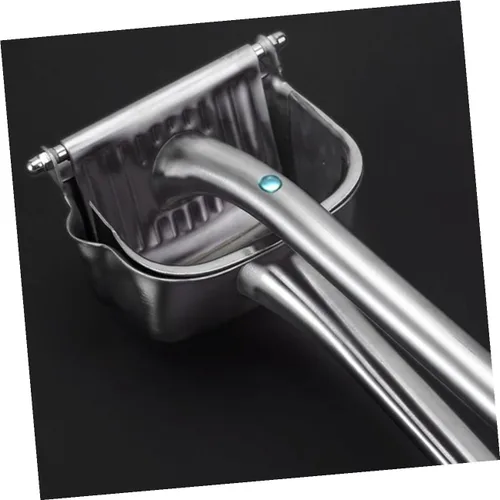 Miniatura 4 de Exprimidor manual de frutas de acero inoxidable para el hogar y camping, práctico exprimidor de cítricos y mangos, extractor no eléctrico