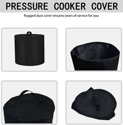 Miniatura 6 de Cubierta antipolvo con olla instantánea de 3 cuartos de galón, resistente al agua, para olla a presión de polvo Instant Pot Duo 7 en 1, mini olla
