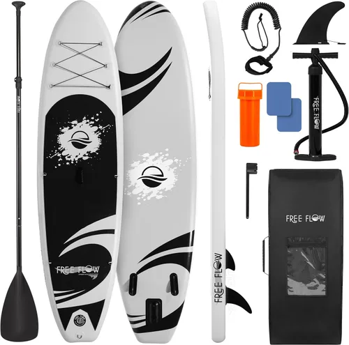 Miniatura 11 de SereneLife Tabla de remo inflable de pie, diseño amplio y estable, cubierta antideslizante para adultos y jóvenes con accesorios de tabla de remo