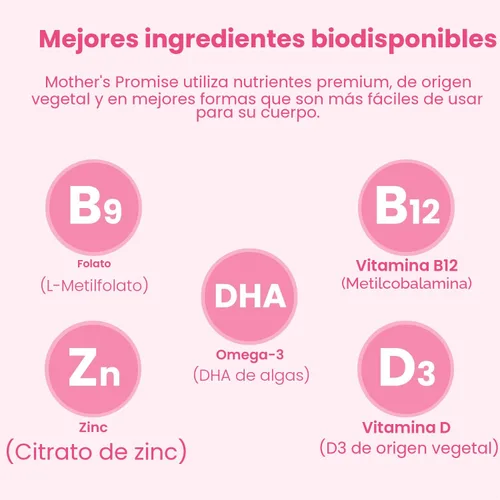 Miniatura 3 de Gomitas de vitaminas prenatales con DHA Vitaminas prenatales veganas para mujeres con Omega 3, metilfolato, colina y D3, vitaminas