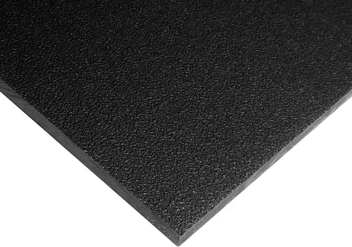 sibe-r Supply – Kydex – V Lámina De Plástico De Plástico – .028 "de grosor (Negro), Negro