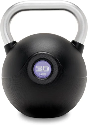 Miniatura 12 de Marcy Pesa rusa recubierta de poliuretano, pesas individuales de 10 a 40 libras con mango de acero texturizado, base plana, entrenamiento de fuerza