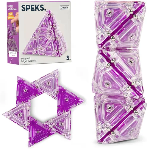 Miniatura 7 de Speks Geode - Juguete magnético para ansiedad Juguete sensorial de escritorio para adultos y adolescentes a partir de 14 años Regalo para Cobalto