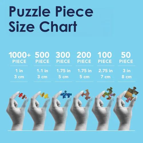 Miniatura 8 de Bits and Pieces - Juego de tres (3) rompecabezas de 300 piezas para adultos - Medidas 18 x 24 pulgadas - 300 piezas Inspiración Simple Time Flight