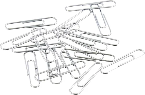 Miniatura 3 de Amazon Basics Clips de papel No. 1, lisos, 1000 unidades (10 paquetes de 100), color plateado