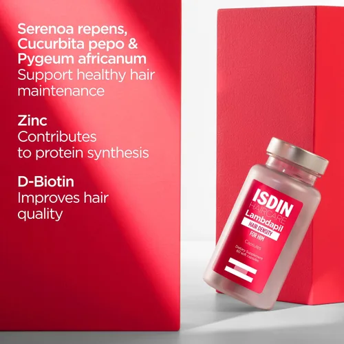 Miniatura 6 de ISDIN Lambdapil Hair Density Capsules For HIM