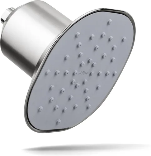 Miniatura 12 de Afina Cabezal de ducha filtrado, cabezal de ducha suavizante de agua con filtro de ducha KDF-55 para agua dura, experiencia de lluvia de alta Cromo