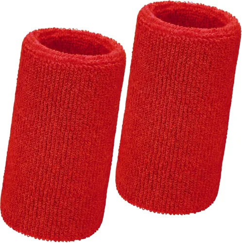 Miniatura 8 de WILLBOND 2 muñequeras de 6 pulgadas para hombres y mujeres, bandas de algodón atléticas de humedad para tenis, baloncesto, correr