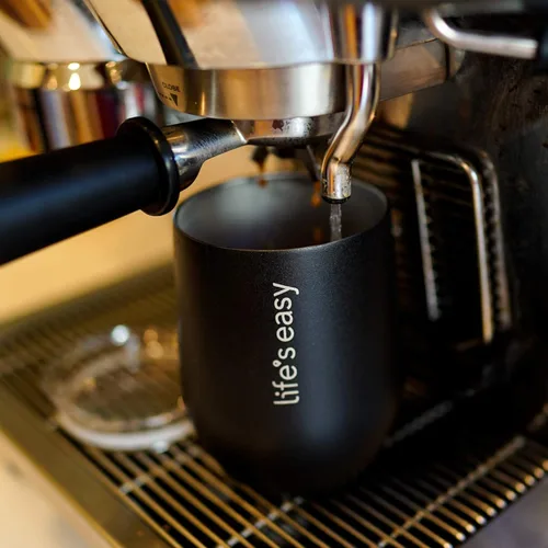 Miniatura 2 de Life's Easy Vaso de vino de acero inoxidable con tapa, 12 onzas, vaso de vino aislado al vacío con tapa, vaso de vino de viaje – Acero inoxidable