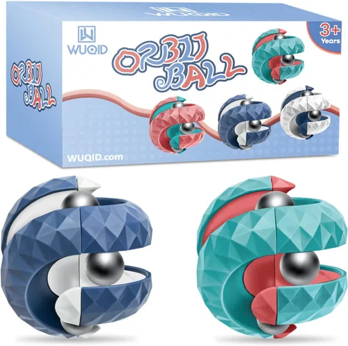 Miniatura 11 de Orbiit - Juguete de bola de rompecabezas Infinitycube, juguete giratorio, circuito infinito de cambio inverso, juegos de rompecabezas novedosos