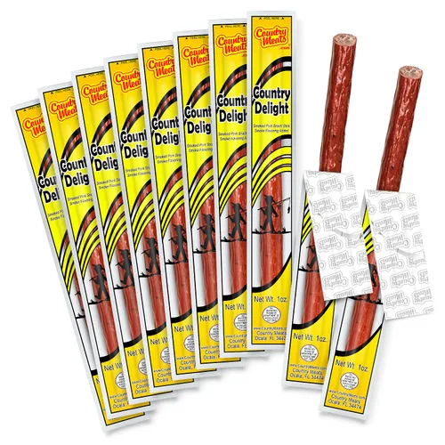 Miniatura 13 de Country Meats - Palitos de carne, 0 grasas trans, bajo en carbohidratos, alta proteína, botanas keto, idóneas para alimentación keto