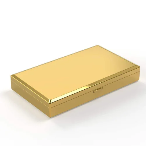 Miniatura 7 de Báscula digital Gram 7.05 oz x 0.00 oz, báscula de bolsillo chapada en titanio dorado con pantalla LCD retroiluminada, 6 unidades, tara, apagado