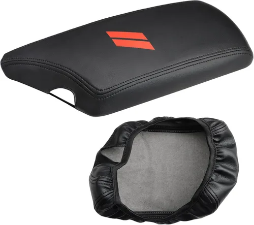 Miniatura 6 de INTGET Funda de Reposabrazos de Consola Central de Coche para Accesorios Dodge Challenger 2023 2022 2021 2020 2019 2018 2017 2016 2015 Funda