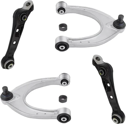 Miniatura 72 de Detroit Axle - Kit de 4 brazos de control delanteros para Ford Mustang 05-10, 2 brazos de control inferiores, 2 puntales 2005 2006 2007 2008 2009