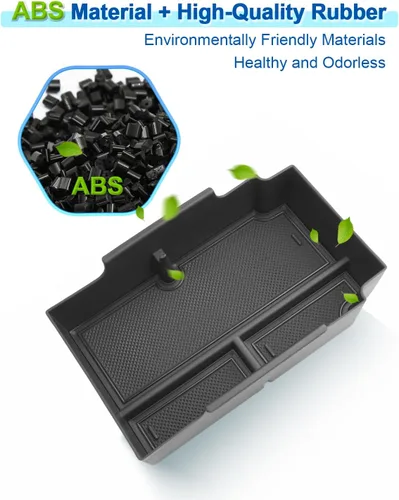 Miniatura 3 de 2024 2025 2026 Organizador de Consola Central para Subaru Crosstrek (Base/Premium/Sport/Limited/Wilderness), Bandeja de Consola para Subaru Negro
