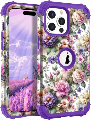 Miniatura 114 de Hocase Funda para iPhone SE 2022/2020, resistente a prueba de golpes, de plástico duro+goma de silicona, funda protectora híbrida para iPhone SE