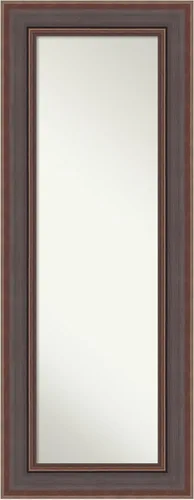 Miniatura 11 de Amanti Art Espejo de pared para puerta, espejo de longitud completa (51.5 x 17.5 pulgadas), espejo estrecho de cuerpo completo para muebles y espejo