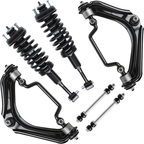 Miniatura 47 de Detroit Axle - Kit de extremo delantero para Chrysler 300 Dodge Charge Challenger 2011-2023, 2 brazos de control inferiores traseros 2 rótulas