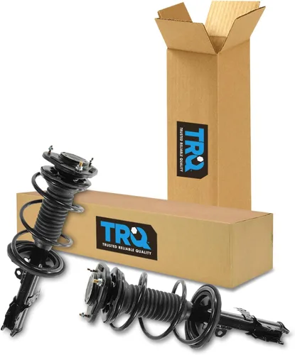 Miniatura 326 de TRQ Conjunto de Amortiguador y Resorte Delantero Cargado con Resorte Helicoidal Pre-ensamblado Compatible con Jeep Cherokee Limited AWD 14-22 Sin