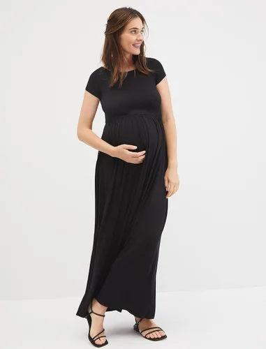 Miniatura 2 de Motherhood Maternity Vestido largo de maternidad para mujer, casual, sesión de fotos o baby shower