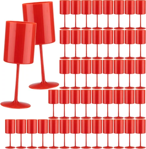 Miniatura 17 de Paquete de 12 copas de vino de plástico de 10 onzas, grandes y reutilizables, copas de champán vintage con tallo, vasos acrílicos inastillables