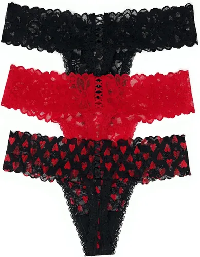 Miniatura 2 de Victoria's Secret The Lacie - Conjunto de 3 tangas