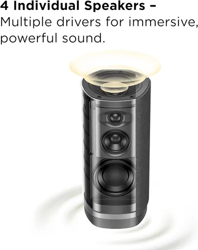 Miniatura 8 de TCL Z100 Altavoz inalámbrico de cine en casa con tecnología Dolby Atmos FlexConnect con transmisión de música Bluetooth, potencia de salida de 170